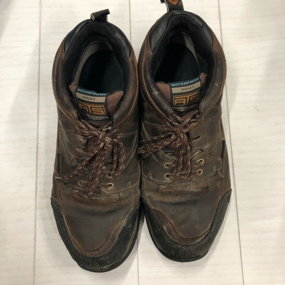 Ariat Men’s Terrain Waterproof Hiking Boots Distressed Brown Size 11.5D - Picture 1 of 11
